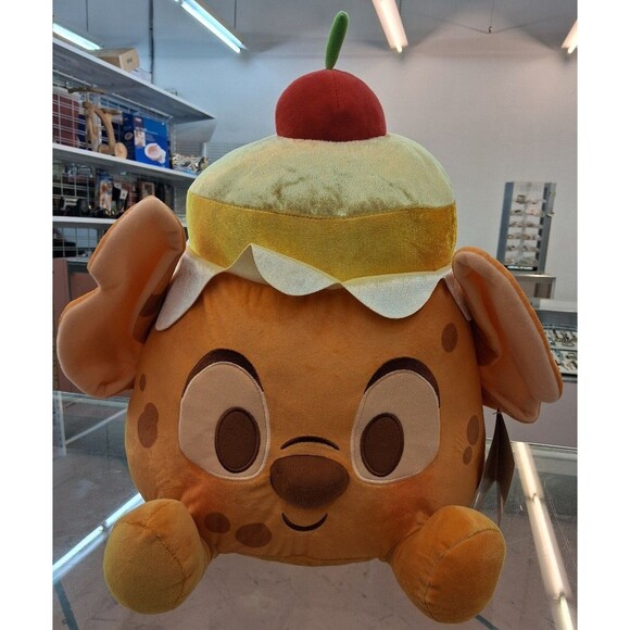 NEW! Disney Munchlings 18" Pineapple Upside Down Cake Scented Stitch - Picture 1 of 7